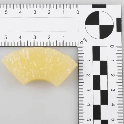 Decoración Temática|Frutas>DecoWoerner Imitación De Rodajas De Piña, 12 Piezas amarillo