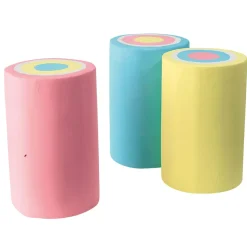 Decoración Temática|Chupetes Xxl>DecoWoerner Imitación De Rollos De Malvavisco 16 Cm, 3 Piezas multicolor