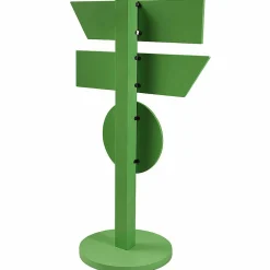 Decoración Temática|Decoración De Verano>DecoWoerner Indicador De Caminos "Veggie & Vegan" (Vegetariano Y Vegano) Altura 80 Cm verde