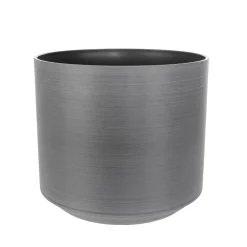 Macetas Y Artículos De Decoración|Plantas De Interior>DecoWoerner Jardinera De Plástico 12 Cm Gris