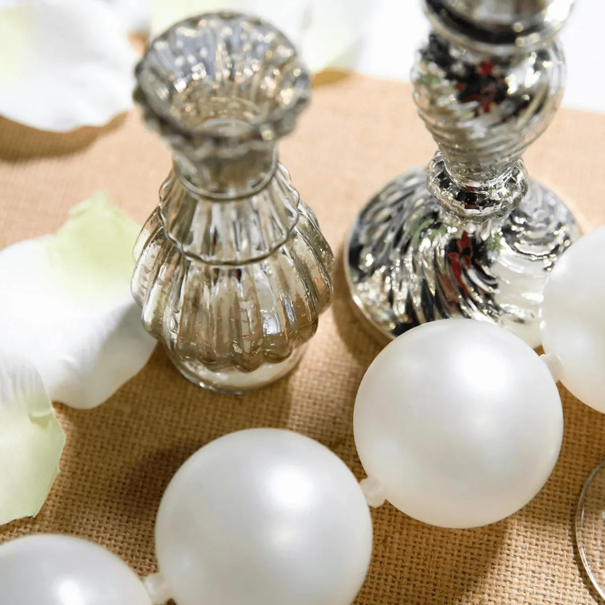 Ayudas Y Herramientas De Decoración>DecoWoerner Juego De Velas, 3 Piezas plata
