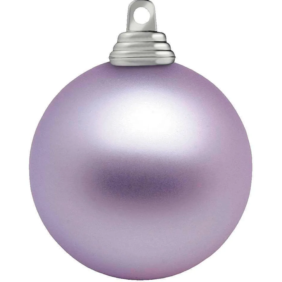 Bolas De Navidad>DecoWoerner Lavanda, Bolas De Navidad De Plástico Mate, Ignífugo, 6 Cm Ø - 24 Piezas violeta