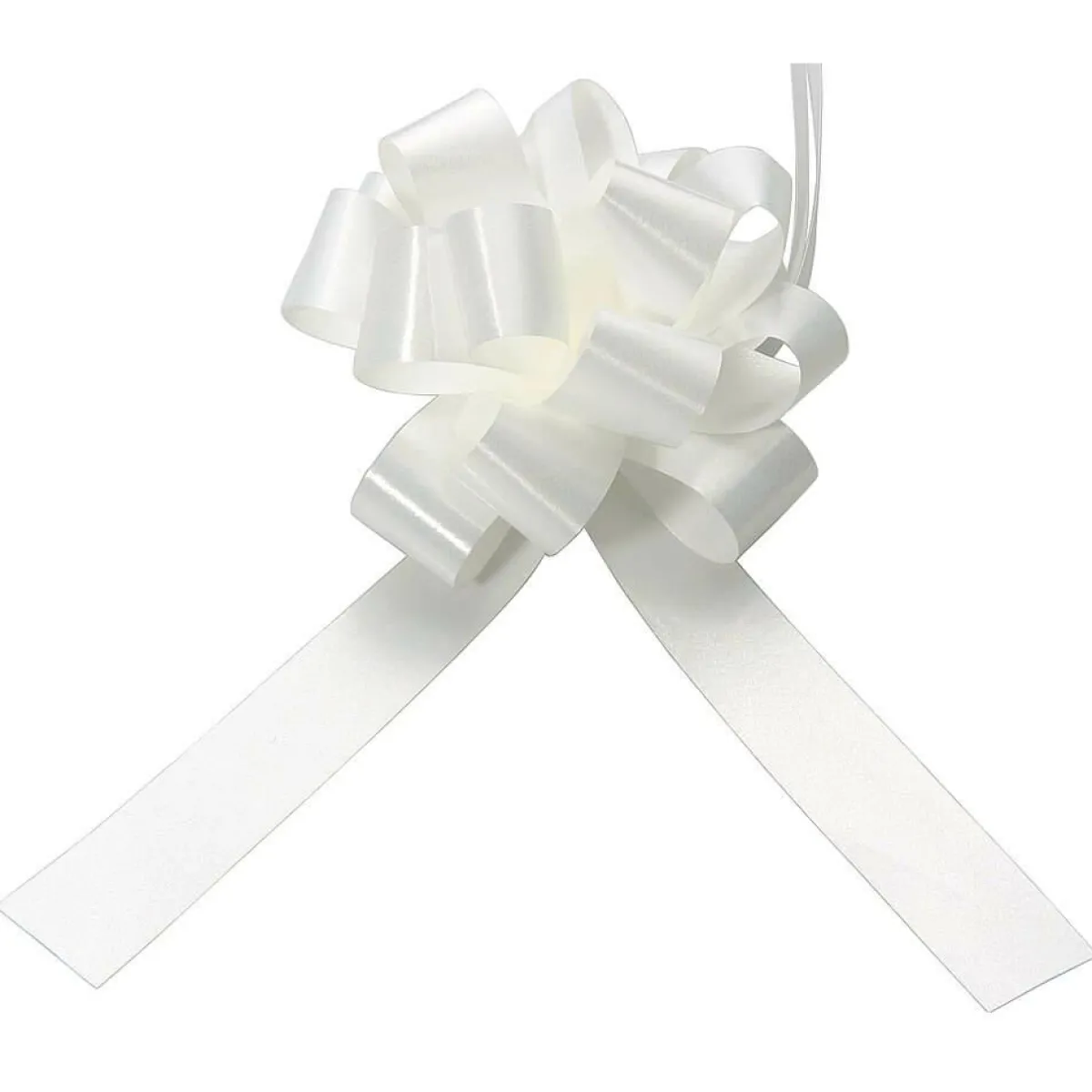 Lazos De Regalo>DecoWoerner Lazo, Ø 10 Cm, Color blanco