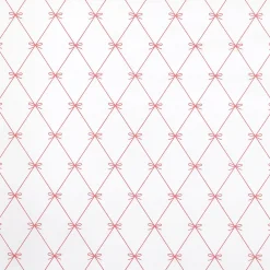 Papel De Regalo>DecoWoerner Lazos De Papel De Regalo Blanco / Rojo, 70 Cm De Ancho, Rollo De 40 M