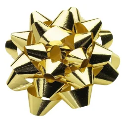 Lazos De Regalo>DecoWoerner Lazos Decorativos Dorados Para Pegar Ø 10 Cm , 25 Piezas oro
