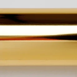 Film Polipropileno|Láminas Y Películas Decorativas>DecoWoerner Lámina Metálica Ignífuga Lumifol 10 M, Dorada oro