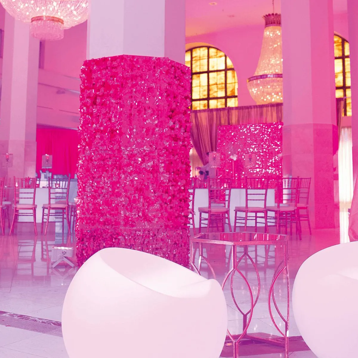 Láminas Y Películas Decorativas>DecoWoerner Lámina Metálica Troquelada De 90 Cm De Ancho, rosa