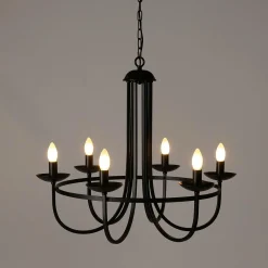 Luz Decorativa|Decoración Temática>DecoWoerner Lámpara De Araña De Metal multicolor