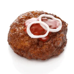 Platos Y Comida Rápida|Carnes Y Embutidos>DecoWoerner Maniquí De Carne Picada 8 Cm Ø marrón