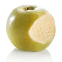 Frutas>DecoWoerner Maniquí De Manzana Mordida 7,5 Cm Ø verde