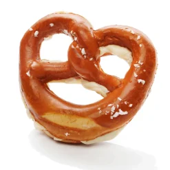 Platos Y Comida Rápida|Pan Y Pastel>DecoWoerner Maniquí De Pretzel De Mantequilla Con Sal Gruesa marrón