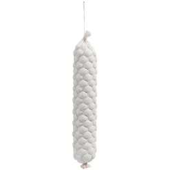Carnes Y Embutidos>DecoWoerner Maniquí De Salami Alpino En Red 42 Cm blanco