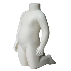 Maniquíes>DecoWoerner Maniquí Infantil Para Escaparate Sin Cabeza, , 2 Años blanco