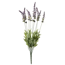 Hierba Decorativa|Flores Artificiales>DecoWoerner Manojo De Hierba De Lavanda Deco 55 X 25 Cm (HxA) violeta