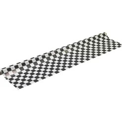 Láminas Y Películas Decorativas>DecoWoerner Mantel De Hule Lavable "Tablero De Ajedrez", Venta Por Metros, 135 Cm De Ancho negro