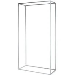 Expositores Para Tiendas|Ayudas Y Herramientas De Decoración>DecoWoerner Marco Decorativo De Metal Plateado De 200 Cm De Altura plata