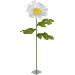 Decoración De Primavera|Flores Artificiales>DecoWoerner Margarita Artificial Gigante, 110 Cm blanco