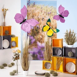 Decoración De Animales|Decoración De Primavera>DecoWoerner Mariposa Decorativa Púrpura, 30 Cm violeta
