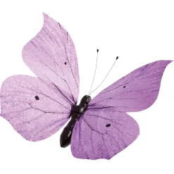 Decoración De Animales|Decoración De Primavera>DecoWoerner Mariposa Decorativa Púrpura, 50 Cm violeta