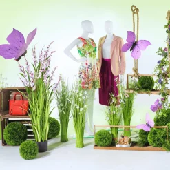 Decoración De Animales|Decoración De Primavera>DecoWoerner Mariposa Decorativa Púrpura, 50 Cm violeta