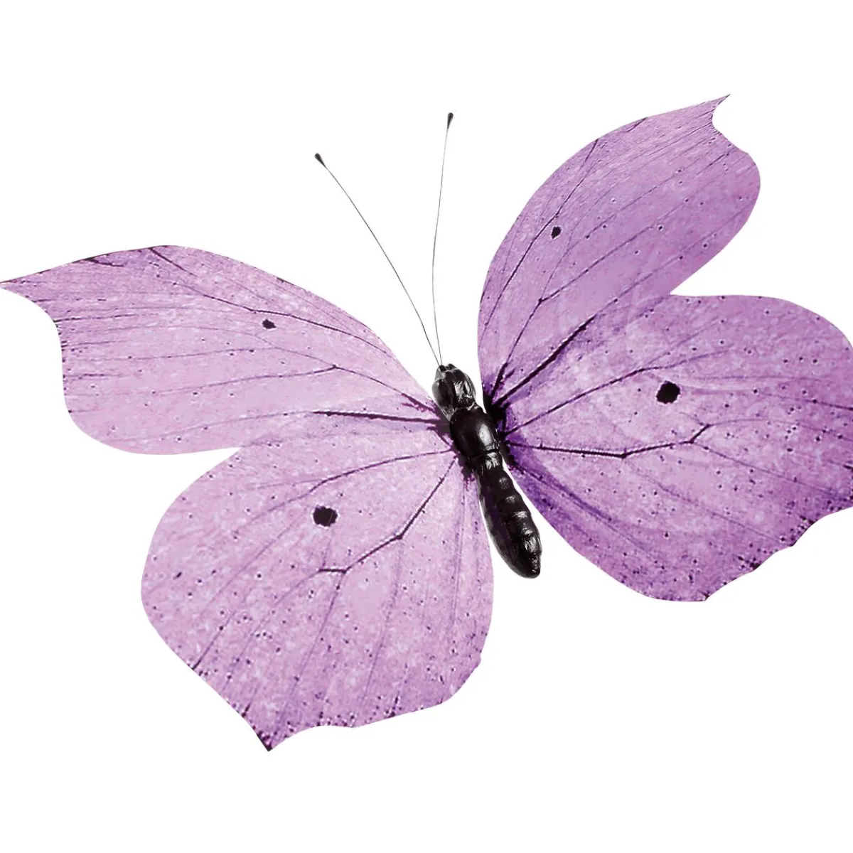 Decoración De Animales|Decoración De Primavera>DecoWoerner Mariposa Decorativa Púrpura, 80 Cm violeta