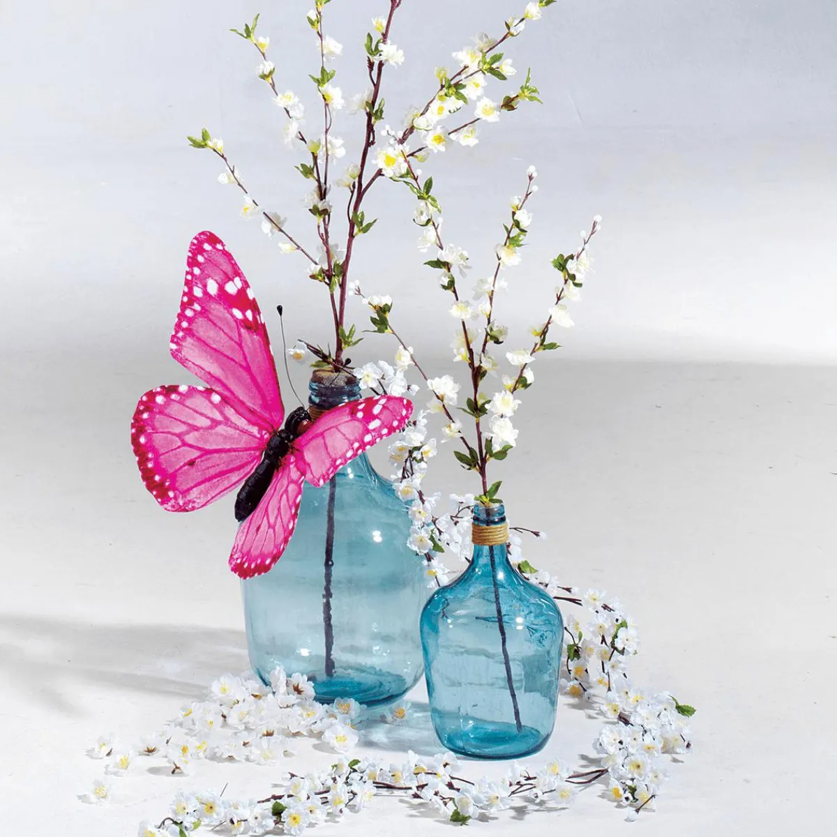 Decoración De Animales|Decoración De Primavera>DecoWoerner Mariposa Decorativa da, 50 Cm rosa
