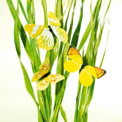 Decoración De Animales|Decoración De Primavera>DecoWoerner Mariposas Decorativas, 10 Cm, Color , 6 Piezas amarillo