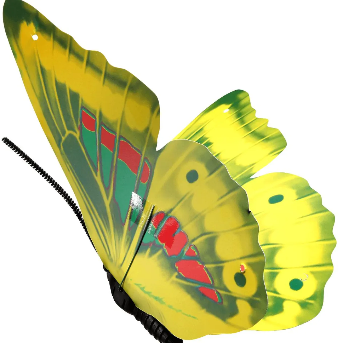 Decoración De Animales|Decoración De Primavera>DecoWoerner Mariposas Decorativas 40 Cm 3 Piezas amarillo