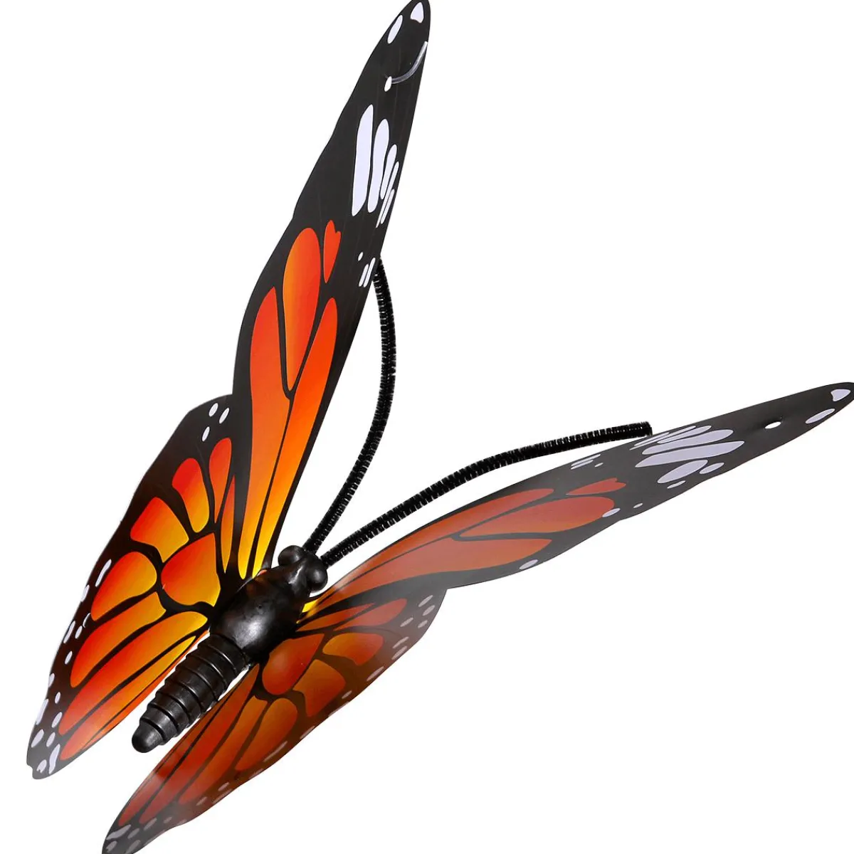 Decoración De Animales|Decoración De Primavera>DecoWoerner Mariposas Decorativas 40 Cm 3 Piezas naranja