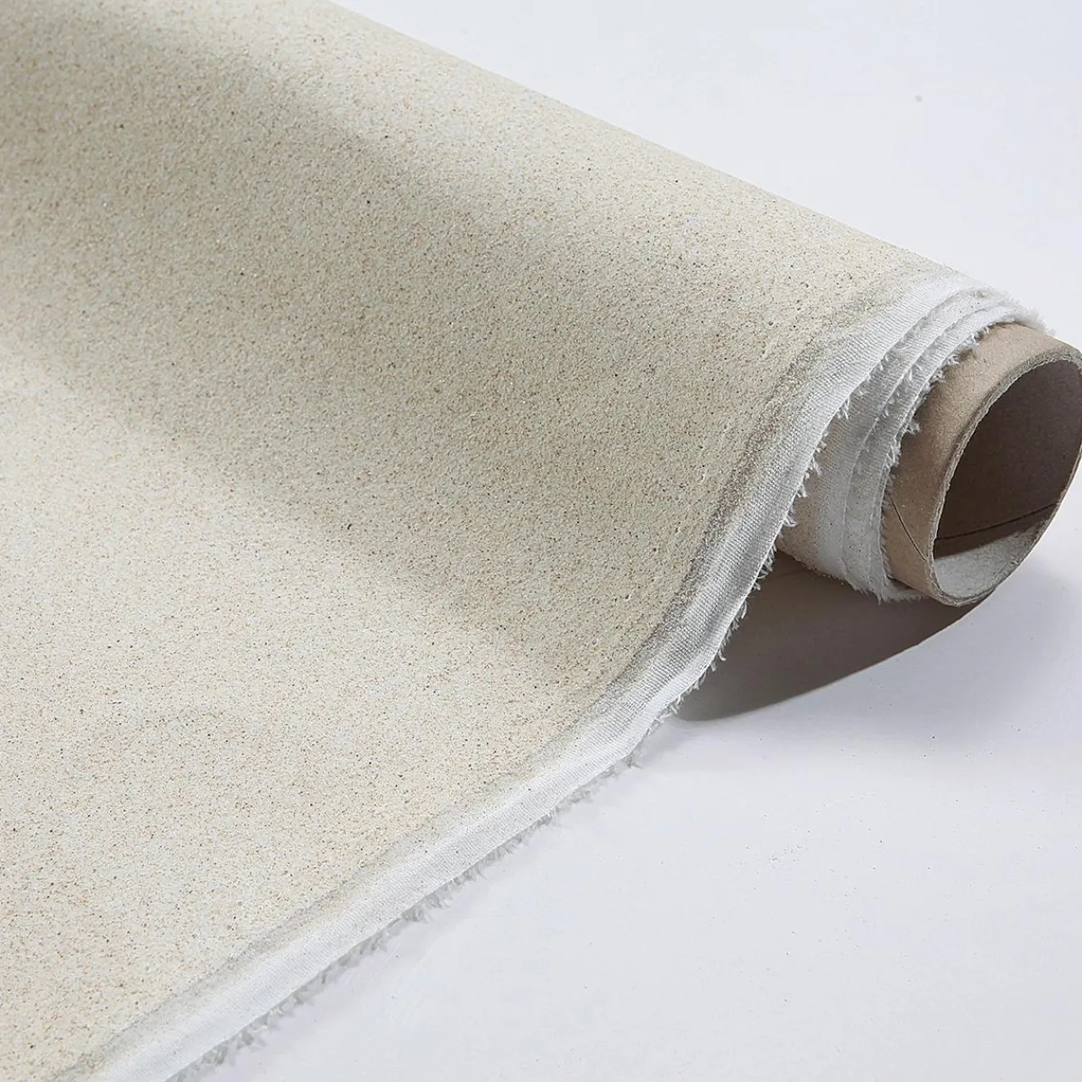 Telas|Decoración De Verano>DecoWoerner Material Arenoso Con Arena Real, 135 Cm De Anchura, 3 M marrón