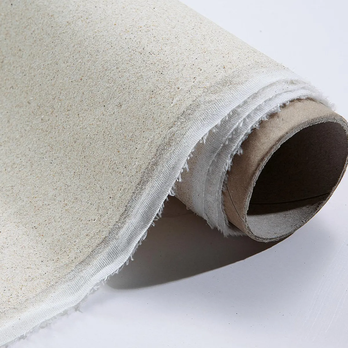 Telas|Decoración De Verano>DecoWoerner Material Arenoso Con Arena Real, 135 Cm De Anchura, 3 M marrón