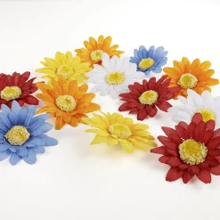 Decoración Dispersa|Decoración De Primavera>DecoWoerner Mezcla De Flores Artificiales Gerbera 60 Unidades multicolor