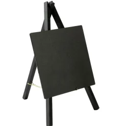 Carteles Y Señalización|Decoración Temática>DecoWoerner Mini Pizarra Inscribible Con Caballete 23 Cm negro