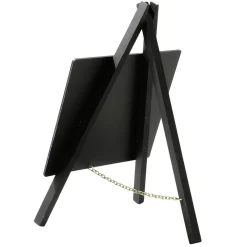 Carteles Y Señalización|Decoración Temática>DecoWoerner Mini Pizarra Inscribible Con Caballete 23 Cm negro