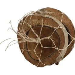 Decoración Natural|Decoración De Verano>DecoWoerner Mitades De Coco De 20 Cm Ø, 2 Piezas marrón