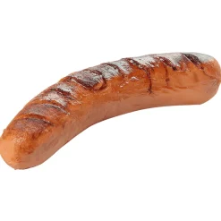 Platos Y Comida Rápida|Carnes Y Embutidos>DecoWoerner Muñeco De Comida Para Salchichas De Barbacoa 14 Cm marrón