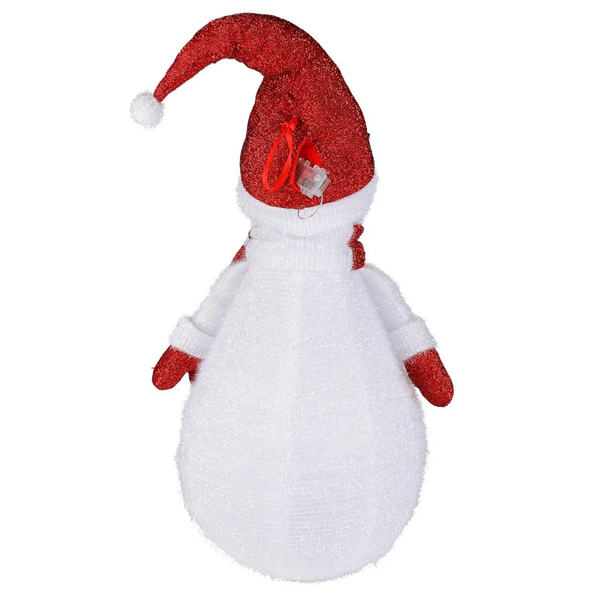 Decoración De Invierno|Figuras De Navidad>DecoWoerner Muñeco De Nieve XL De Poliéster De 120 Cm blanco