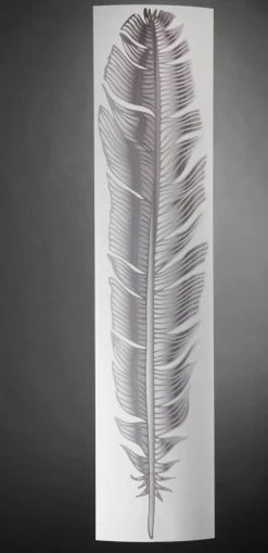 Decoración Temática|Pancartas Temáticas>DecoWoerner Muelle De La Bandera De Papel De Aluminio, 139 Cm De Largo transparente