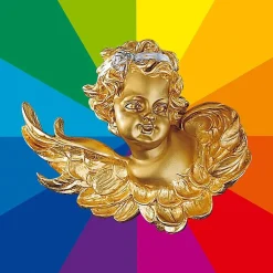 Decoración Navideña Xxl>DecoWoerner Ángel Barroco, Anchura: 60 Cm