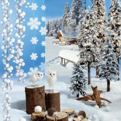 Decoración Dispersa|Decoración De Invierno>DecoWoerner Nieve De Cine, 1200 G blanco