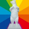 Decoración De Animales|Decoración De Invierno>DecoWoerner Oso Polar Decorativo Color A Elegir, Altura 200 Cm