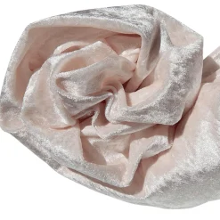 Telas>DecoWoerner Pana Aterciopelada, Anchura: 150 Cm, Color Marfil blanco