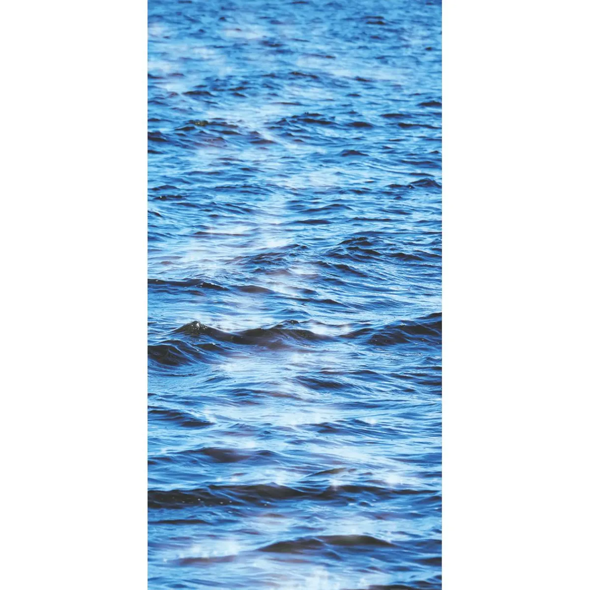 Decoración Temática|Pancartas Temáticas>DecoWoerner Pancarta De Tela Ignífuga "Agua" De Tela De Bandera 100 X 200 Cm azul