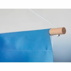Pancartas De Navidad E Invierno|Bandera De Navidad>DecoWoerner Pancarta De Tela Ignífuga "Rama De Abeto Helado" De Tela De Bandera 100 X 140 Cm verde