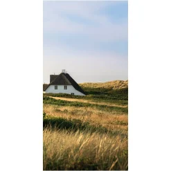 Decoración De Otoño|Pancartas De Verano>DecoWoerner Pancarta De Tela Ignífuga "Paisaje Del Norte De Alemania" De Tela De Bandera 100 X 200 Cm marrón