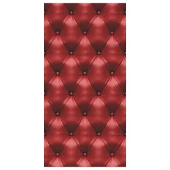 Pancartas Temáticas>DecoWoerner Pancarta De Tela Ignífuga "acolchada Roja" De 100 X 200 Cm rojo