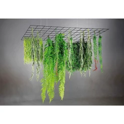 Decoración De Pascua|Decoración De Primavera>DecoWoerner Panel De Hierba Artificial 30 X 30 Cm verde