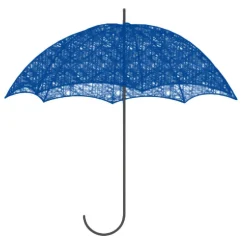 Decoración De Verano|Decoración De Primavera>DecoWoerner Pantalla 3D De Malla De Fibra 75 Cm azul