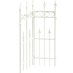 Expositores Para Tiendas>DecoWoerner Pantalla De Metal, 90 Cm De Altura blanco