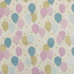 Papel De Regalo|Go Green - Envoltorio Para Regalo Ecológico>DecoWoerner Papel De Hierba Reciclado Con Globos De Colores, 50 Cm, 50 M multicolor